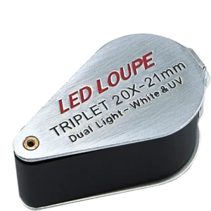 لوپ 20X چراغ دار گوهرشناسی
