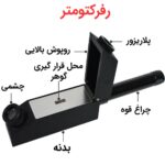 رفرکتومتر گوهرشناسی ( منبع نور خارجی )