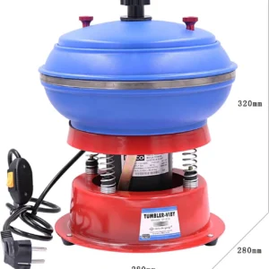 دستگاه تامبلر لرزشی سنگ 5 کیلویی دیگ آبی