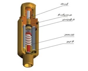 شیر برگشتی یک طرفه