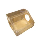 محفظه پوست و پرداخت کاری بزرگ نمای روبرو