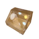 محفظه پوست و پرداخت کاری بزرگ نمای روبرو