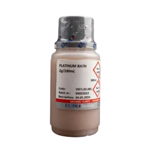 محلول آبکاری وانی پلاتین یوروتکنیک 2g/100ml